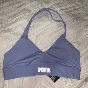 VS Pink Halter Sports Bra